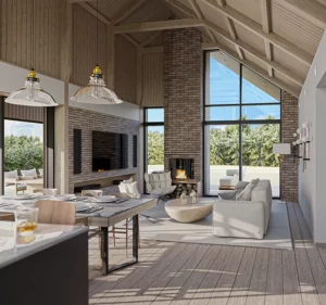 Modern Barn House – Interiors