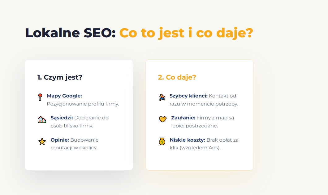 Lokalne SEO: Co to jest i co daje?