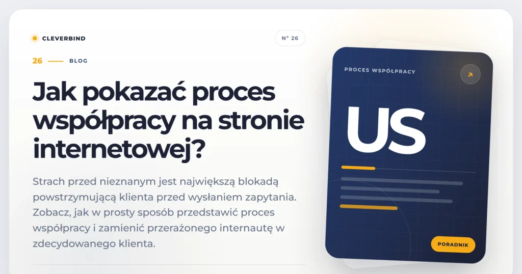 Jak pokazać proces współpracy na stronie internetowej?