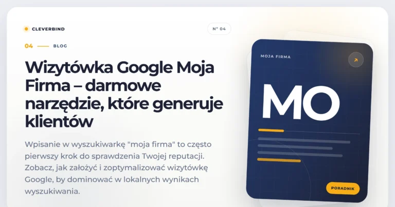 Wizytówka Google Moja Firma – darmowe narzędzie, które generuje klientów