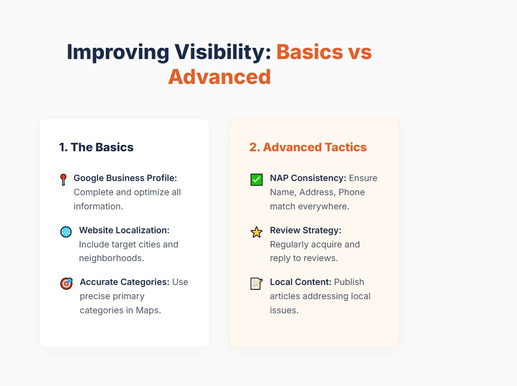 Improving Visibility: Basics vs Advanced