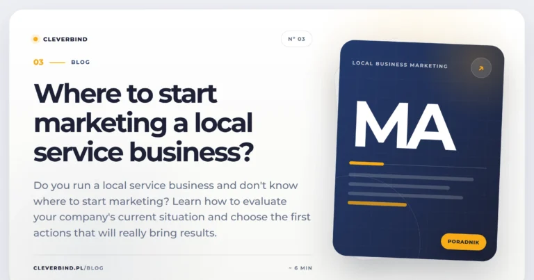 Where to start marketing a local service business?