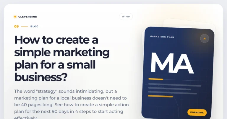 How to create a simple marketing plan for a small business?
